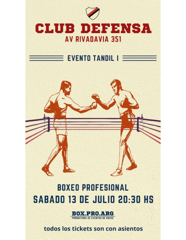 Club Defensa Evento Tandil