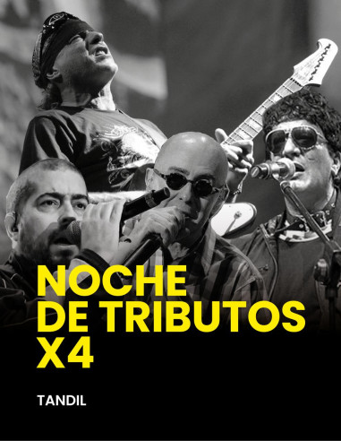 Noche de Tributos x 4